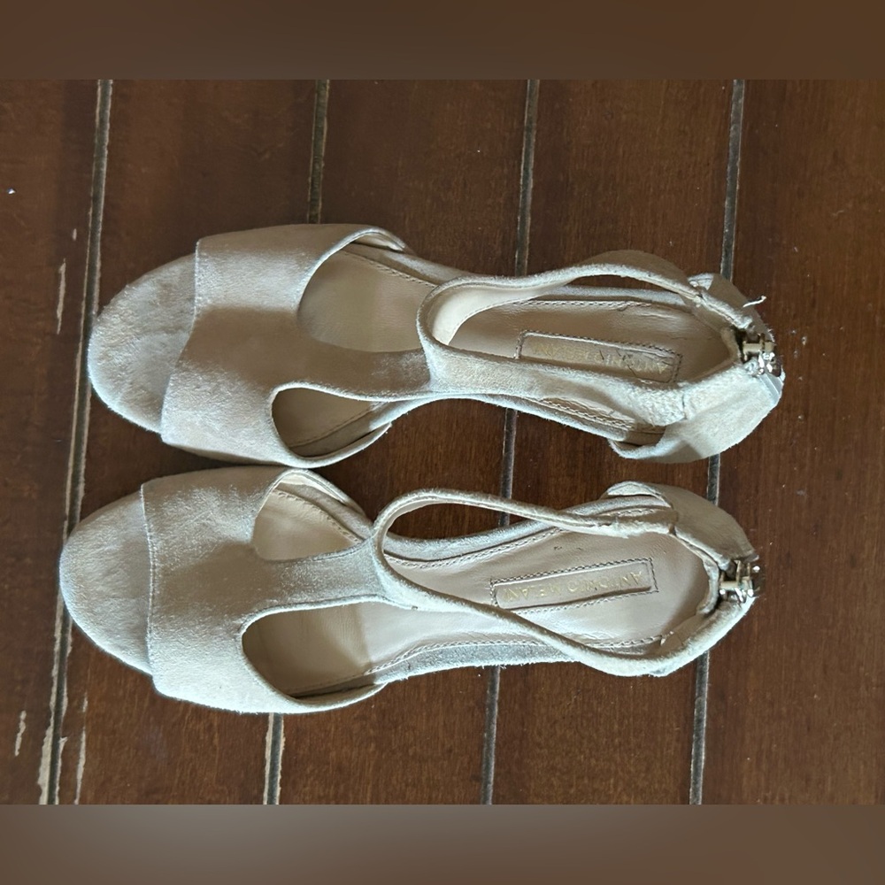 ANTONIO MELANI Cream‎ Heels